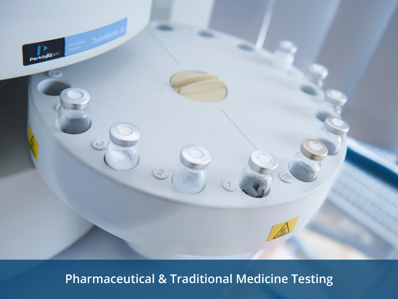 Pharmaceutical & Traditional Medicine Testing