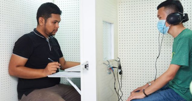 Mobile Audiometry Testing
